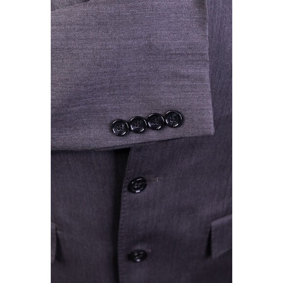 J Crew Ludlow Blazer Men's Gray 2 Button Italian Wool Sport Jacket Sz 38R - Picture 8 of 13